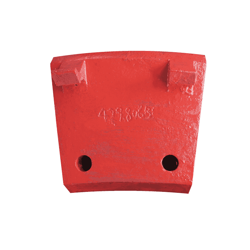 Jaw Crusher Pelindung Sisi Baja Mangan Tinggi